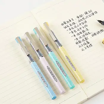 

Plastic Black Signature Gel Pen Candy Color Metal Business Pen Advertising Accessories Gift Office Papelaria U4N9