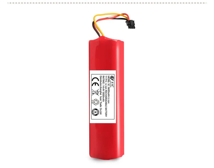 5600mAh литий-ионный аккумулятор 18650 для xiaomi mi Вакуумный робот Роботизированный пылесос mi робот пылесос roborock S50 S51 аксессуары