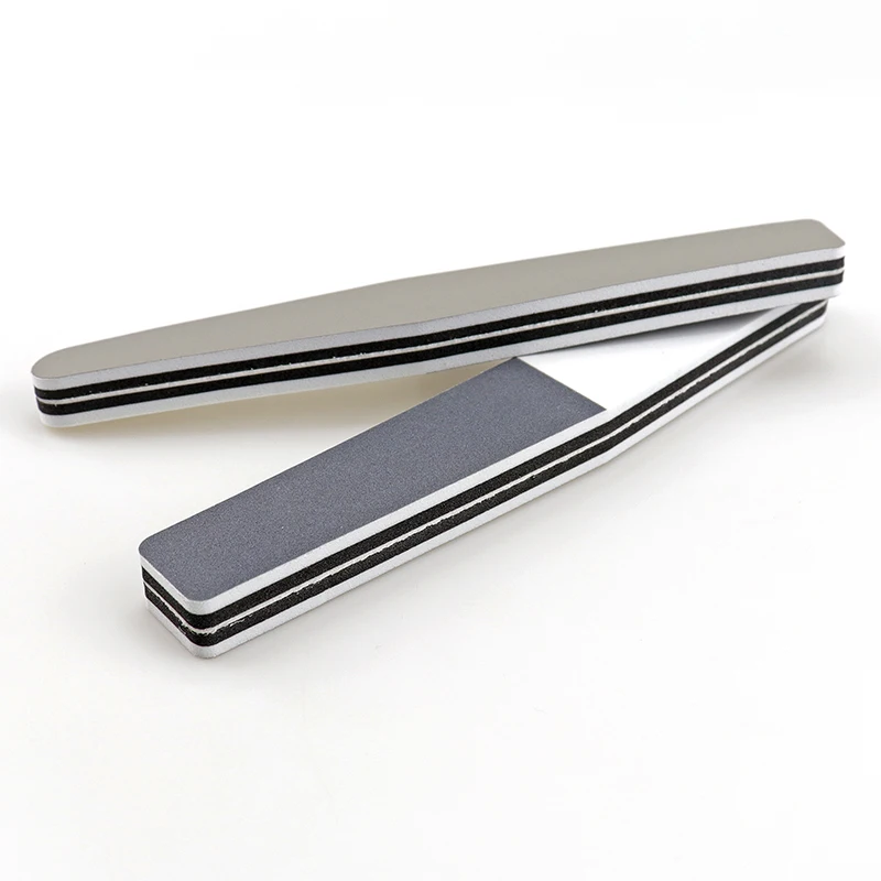 

5pcs /pack Zebra Angle Board Nail File Buffer 3 Way Smoothing Manicure Pedicure Kit Professional Tool Beauty Salon Portable