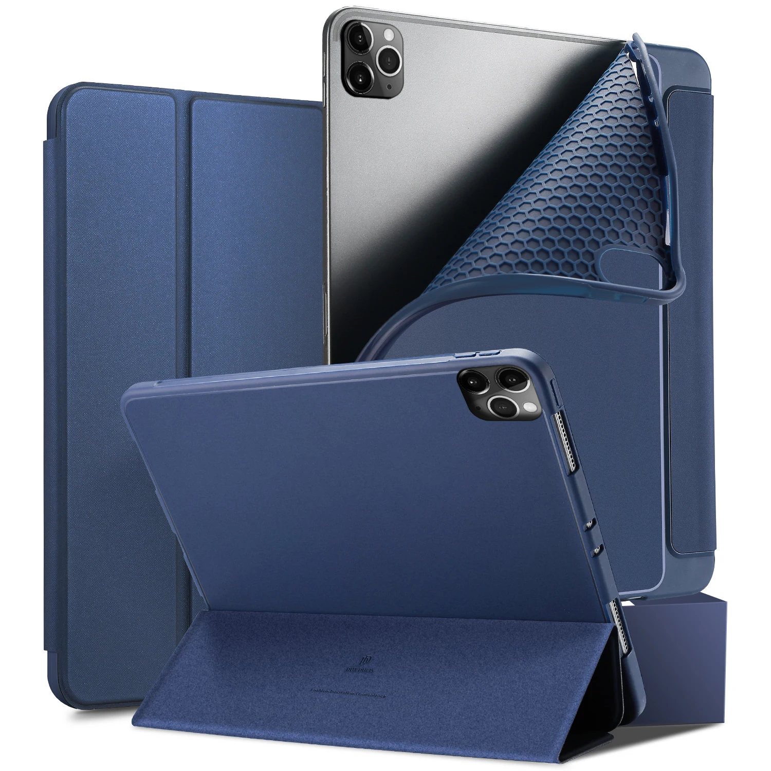 

Tablet Case For iPad Pro 12.9 Inch 2020 PU Leather Flip Stand Cover with Sleep Function For iPad Pro 12.9 2020 Case Pen Holder