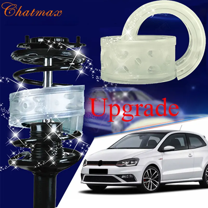 

For Volkswagen VW POLO Pointer Tiguan Power Front/Rear Shock Absorber Car Coil Spring Buffer 2pcs