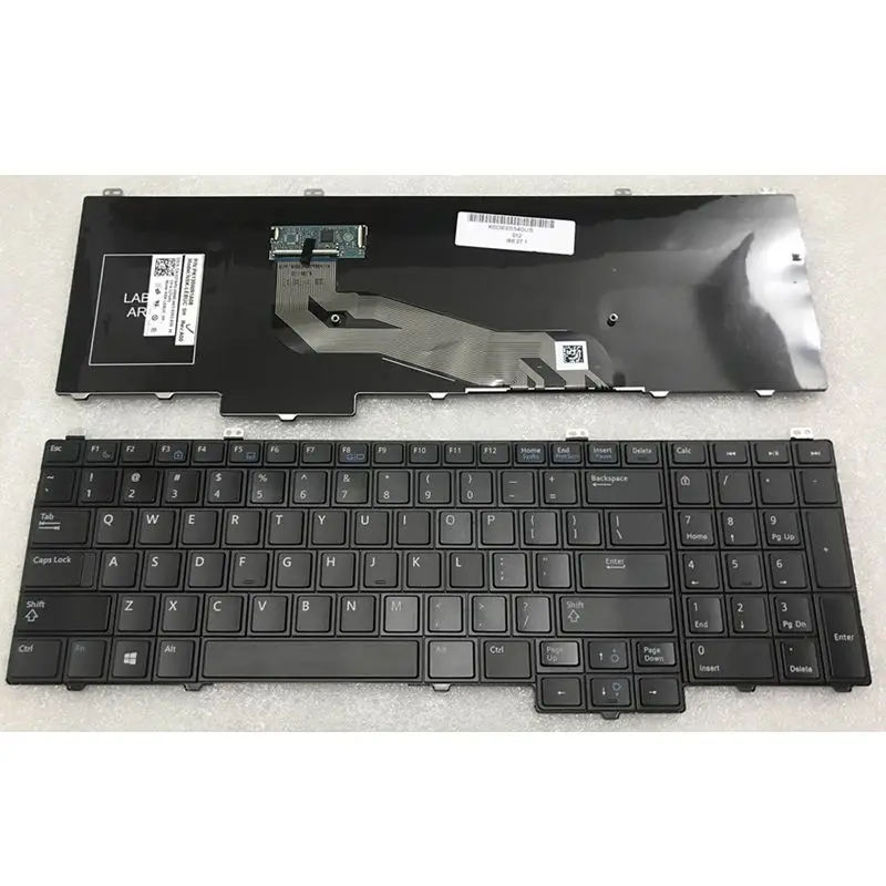 Новая клавиатура для DELL e5540 15-5000 US с мышью полюс Клавиатура ноутбука с подсветкой