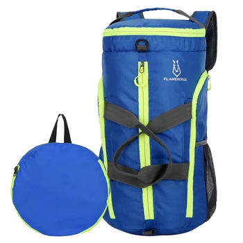

Lightweight Packable Gym Sports Duffel Bag Outdoor Hiking Travel Foldable Backpack Shoulder Bag Handbag camping backpack