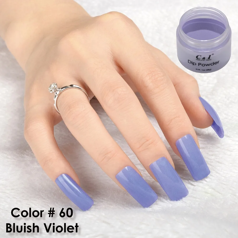 C&I Dip Powder Color # 60 Bluish Violet 3