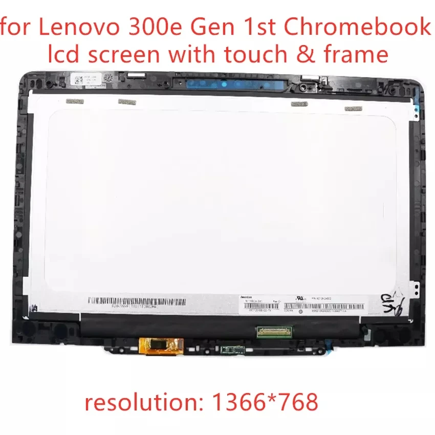 Сменный ЖК-дисплей для Lenovo 300e 1-го поколения Chromebook 11 6 дюйма сенсорный экран в