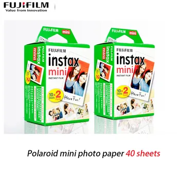 Papel fotográfico Fuji Fujifilm instax mini, película de 3 pulgadas de ancho para cámara instantánea, 10-40 hojas, 11, 9 s, 7c, 25