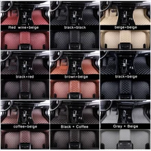  Leather 3D Floor Mat For SsangYong Actyon 2005-2019years I II Protector Clean Custom Car Floor Mat Waterproof Interior Floor Mat 