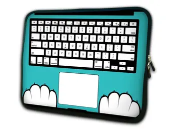 

Blue Keyboard 9.7 10.1 11.6 13'' 15'' 17'' laptop bag tablet sleeve case PC handbag 13.3 14.4 15.6 inch computer notebook cover