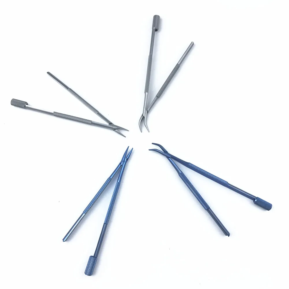 Gran venta Instrumentos quirúrgicos para veterinaria, disyuntor de hoja de acero inoxidable de titanio, recto/Curvo AjXNekxOe0x