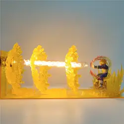 Dragon Ball Z Вегета из ПВХ фигурка героини светодиодный освещение для дома Аниме DragonBall фигурка Вегета ГОКу игрушки Рождественский подарок Diorama