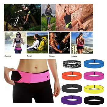 

Waist Running Bag Outside Sport Mobile Phone Waterproof Mobile Phone Belt Jogging Waist Pack Carrying Portable Running Belt XL