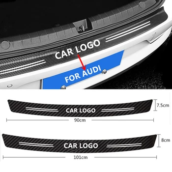 

1pcs Car Carbon Fiber Bumper Trunk Sticker for Audi A1 A2 A3 A4 A5 A6 A7 A8 Q1 Q2 Q3 Q4 Q5 Q6 Q7 Q8