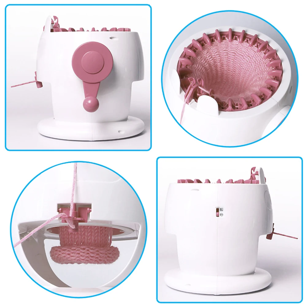 

Wool Weaving Loom Knitting Machine Fabric Large DIY Hand Machine Weaving Loom Scraf Hat Kid Learning Toy Tool Home Accessories