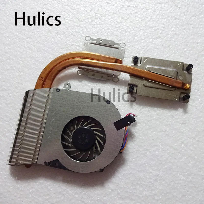 FAN AND HEATSINK Hulics ноутбук процессор радиатор охлаждения вентилятор для Toshiba L650 L655 вентилятор радиатора V000210960 - Цвет: FAN AND HEATSINK