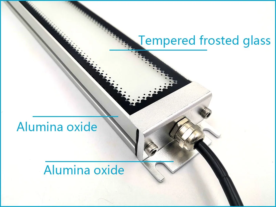 12W 18W Led Panel Light 24V DC CNC Machine Work Tools Working Lighting Tempered frosted glass Waterproof IP67 Free shipping 13