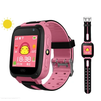 

Kids Smartwatch Gps Watches Blood Pressure Monitor SIM Card Call Tracker Child Camera SOS Anti-lost Smart Watches for Children