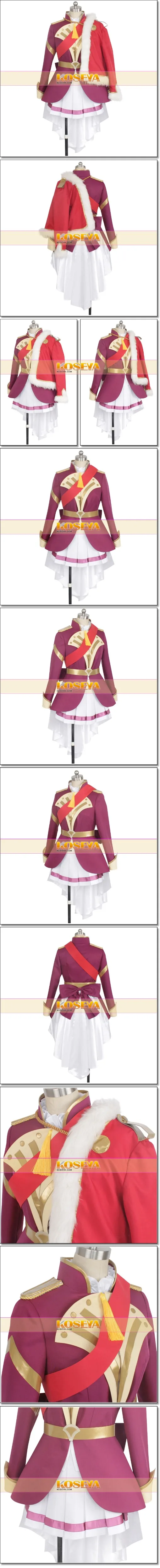 Shoujo Kageki Revue Starlight Kaoruko Hanayagi Stage Dress Halloween Cosplay Costume Coat+Shirt+Top+Skirt+Belt Custom-made