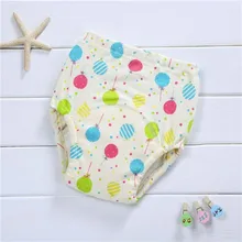  Baby Infant Toddler Waterproof Training Pants Cotton Changing Nappy Cloth Diaper Panties Reusable Washable 4 Layers Crotch 
