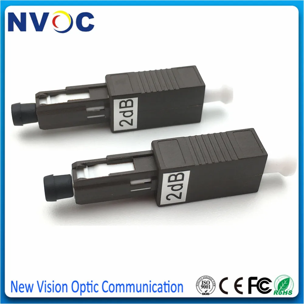 Mu/Upc Femmina A Maschio Fisso Sm Simplex 2Db In Fibra Ottica Attenuatore, Mu/Pc 2Db Plug-In Ottica Attenuatore Per Metworks Ottico