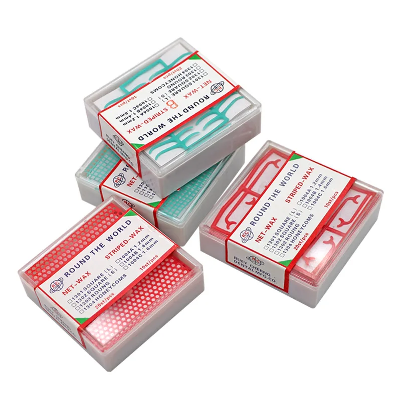 4 коробки стоматологическая восковая сеть стоматологический лабораторный