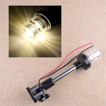 

DWCX Car Marine Boat Pontoon Adjustable Fold Down LED Navigation Stern Anchor Pole Light 9-1/2 12-24V