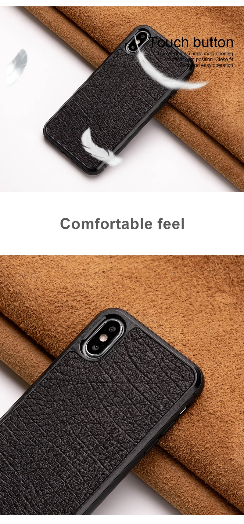 Запеченный страусиной кожи чехол для телефона для IPhone X XS Max XR для Apple 5 5S SE 6 6S 7 8 Plus защитный чехол для телефона без зерна