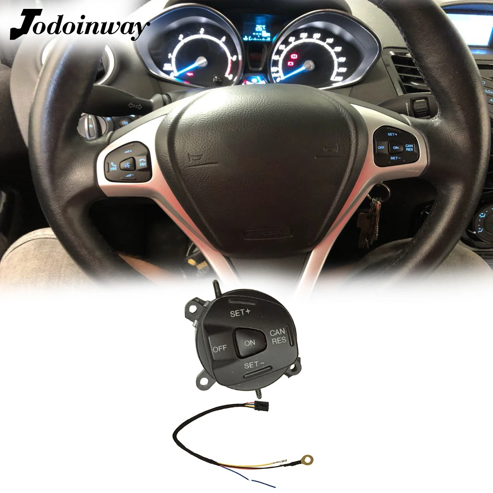 Многофункциональная кнопка рулевого колеса для Ford Fiesta MK7 MK8 ST Ecosport 2013