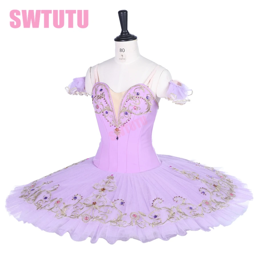 Профессиональная балетная пачка SwanSleeping beauty Coppelia YAGP Comeptition, балетная пачка для взрослых, лиловая фея, Классическая пачка BT9288