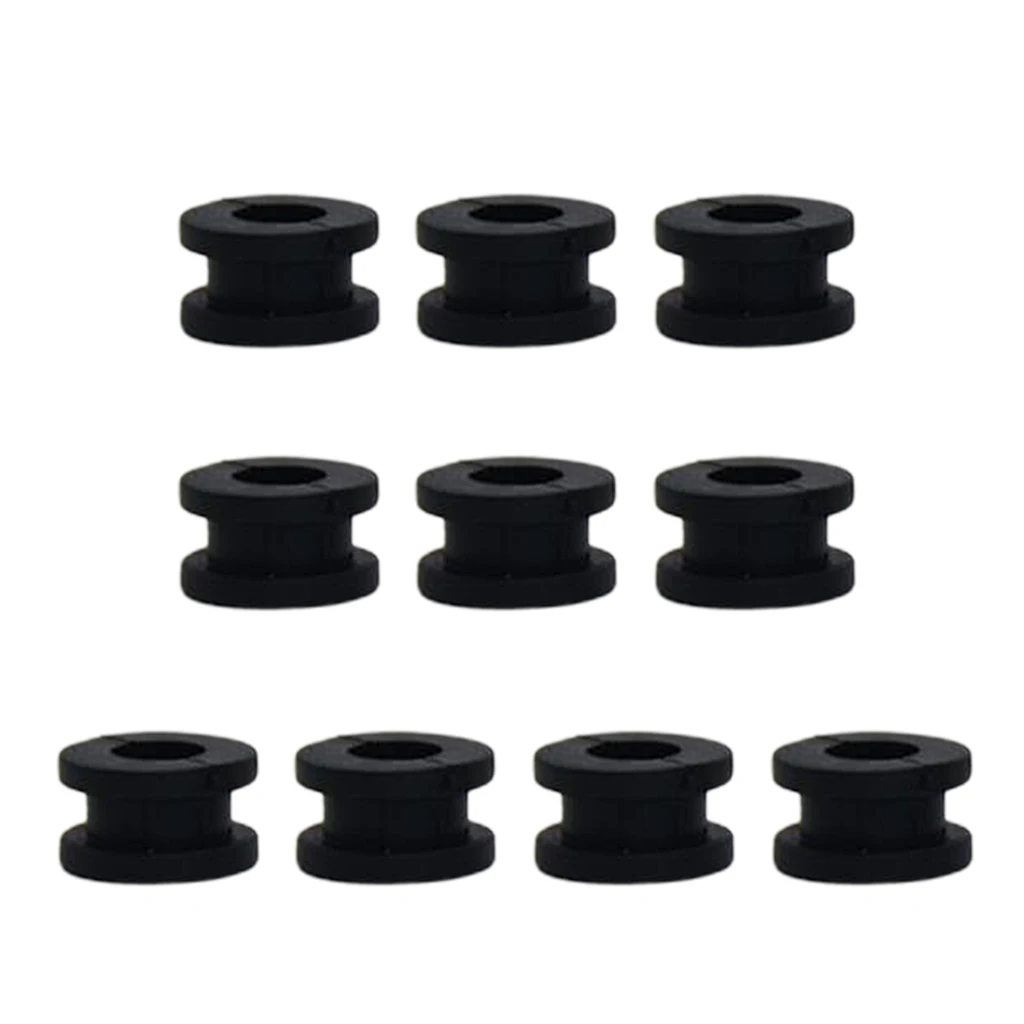 10 Pieces Rubber Grommets Motorcycle Fairings For  CBR 954 929 600 1000