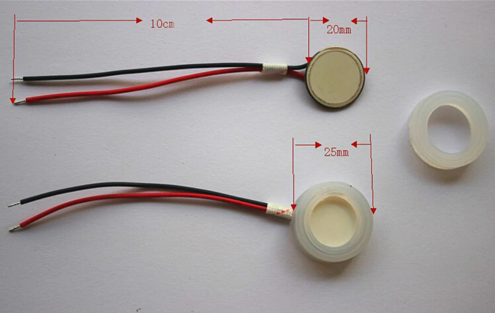 20mm*1.7MHz Ultrasonic Atomization Chip Board Special Sensor Membrane Humidifier Accessories Nebulizer Hot ultrasonic atomization chip board