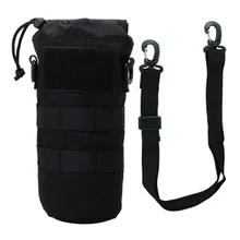 Открытый мешок бутылки воды тактическое снаряжение столовая поясная сумка на плечо для армейских фанатов скалолазание кемпинг походные сумки