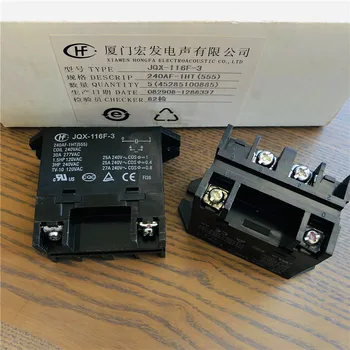

JQX-116F-3-240AF-1HT(555) JQX-116F-3/240AF-1HT Power Relay 30A 277VAC 4 Pins