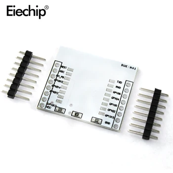 

10pcs DIY ESP8266 Serial WIFI module adapter plate Applies to ESP-07, ESP-08, ESP-12 ESP8266 Adapter Plate for arduino