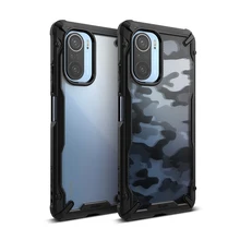 Ringke Fusion X Case For Poco F3 Drop Protective Soft Tpu Frame And Hard Back Hybrid Redmi K40 Pro Pro Cover Mi 11x Phone Pouches Aliexpress