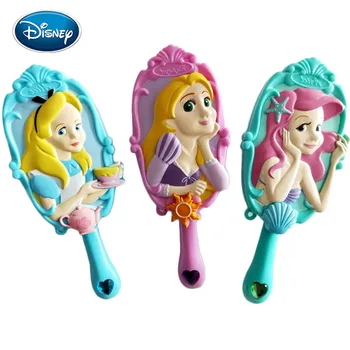 

Disney cartoon comb 3D princess air cushion massage comb girl princess shape comb antistatic airbag comb