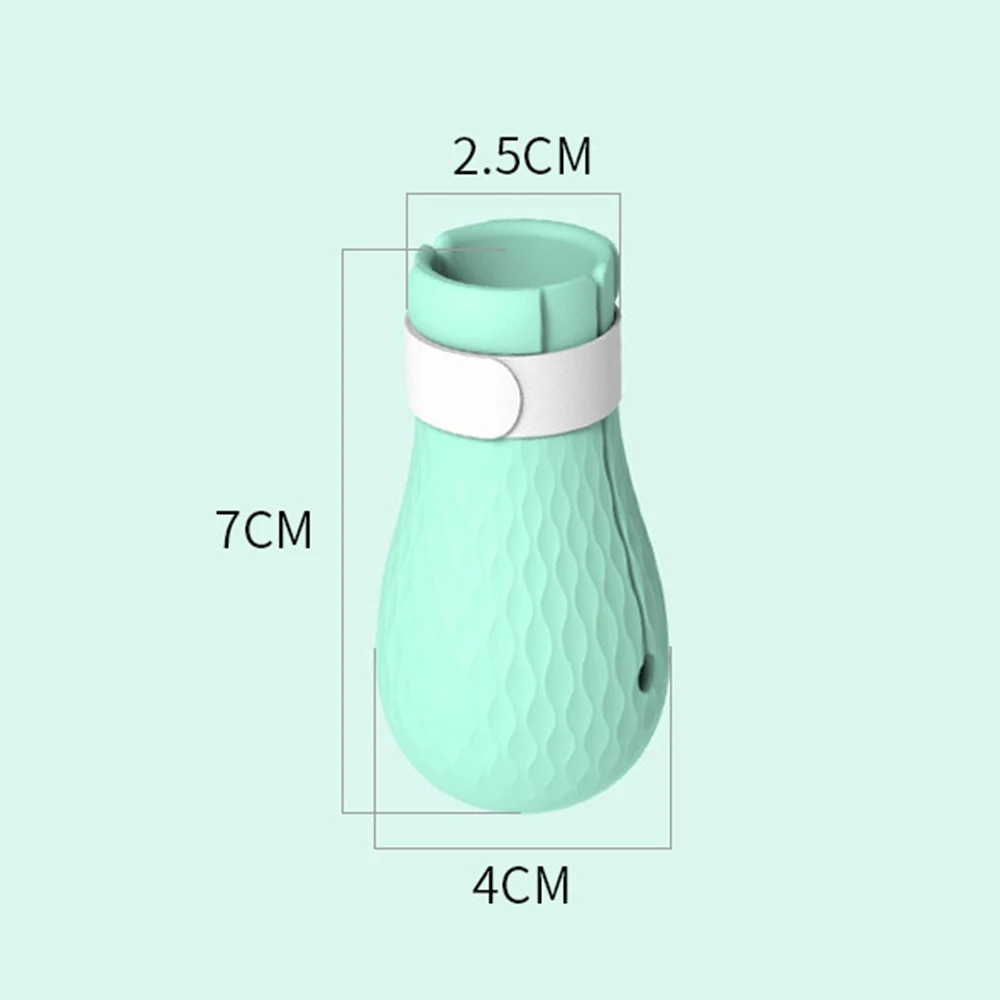 4 шт. Регулируемая кошачья обувь против царапин защита лап для домашних животных для ванны Мягкий силикон товары для ухода за кошками проверка кошачьей лапы покрытие