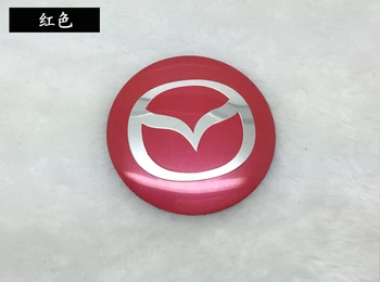 

1pcs Car Wheel Center Caps Stickers For Mazda Speed 2 3 5 6 Axela Atenza MX RX MX3 MX5 cx-7 cx-9 cx5 Protege 323 Exterior Badge