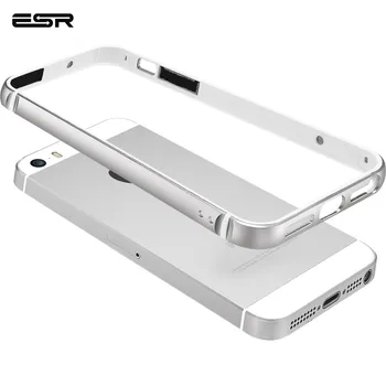 

ESR Phone Case for iPhone SE 2nd 9/8/7 X/XS/XR 11 Pro/11 Pro Max Cover Metal Bumper Protective Shield Frame with Soft Inner Case