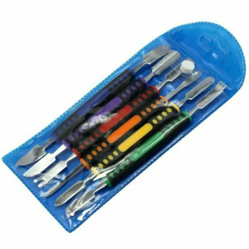 

6pcs Repairment Tools Set Disassemble Repair Tools Kit Dual Head Pry Bar Crowbar Set Compatible For Mobile Cell Smart Phone