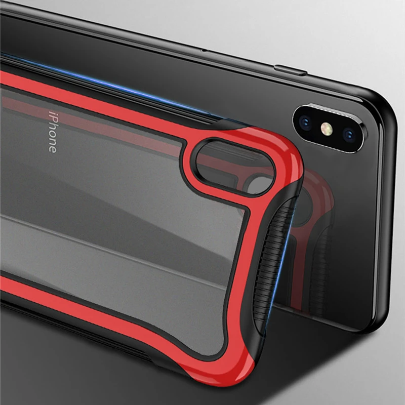 Гибридный противоударный жесткий силиконовый чехол для OPPO Realme 2 защитный с