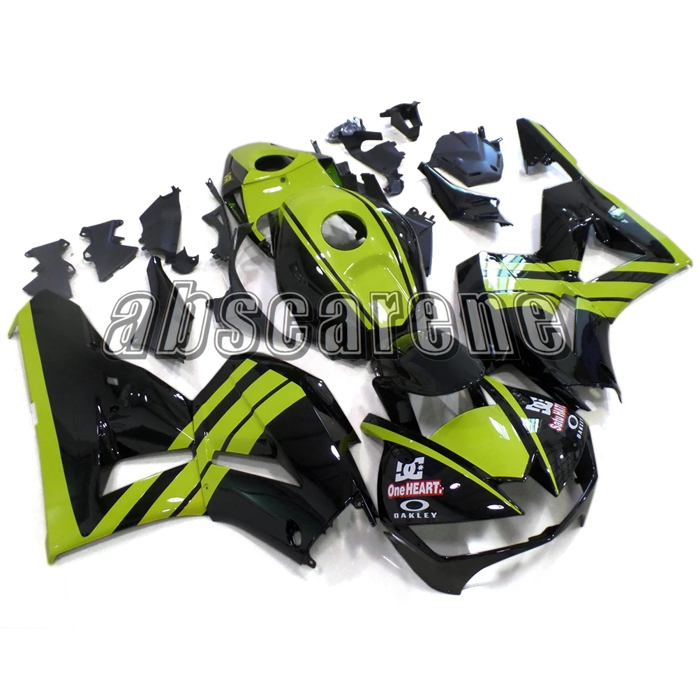 Полные Обтекатели для Honda CBR600RR F5 2013 CBR 600 RR F5 13 14 15 инъекции ABS пластик черный зеленый Панели Наборы