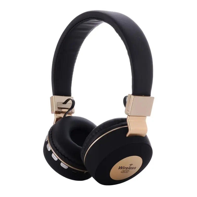 BK 66 Wireless Bluebooth Headphones Gaming Kids Headset FM Radio Support TF Card