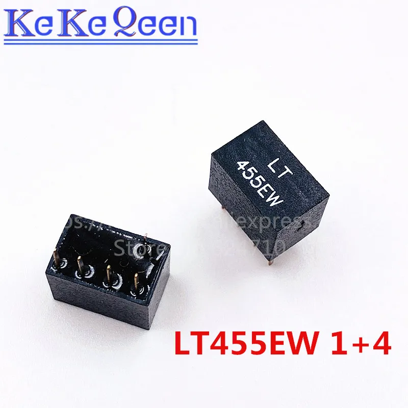 1 шт. LT455EW LT455E 455E 455 1+ 4 5Pin DIP-5 455 кГц керамический фильтр для передачи сигнала реле