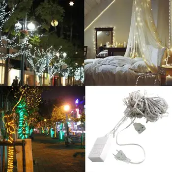 

10M 100 LED Fairy String Light Xmas Wedding Party Decor Home Garden Lamp 110V