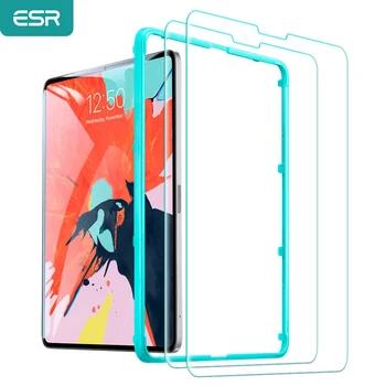 

ESR HD Screen Protector for iPad Pro 12.9 2018 Tempered Glass Tablet Protective Screen Film Anti-Scratch for iPad Pro 12.9