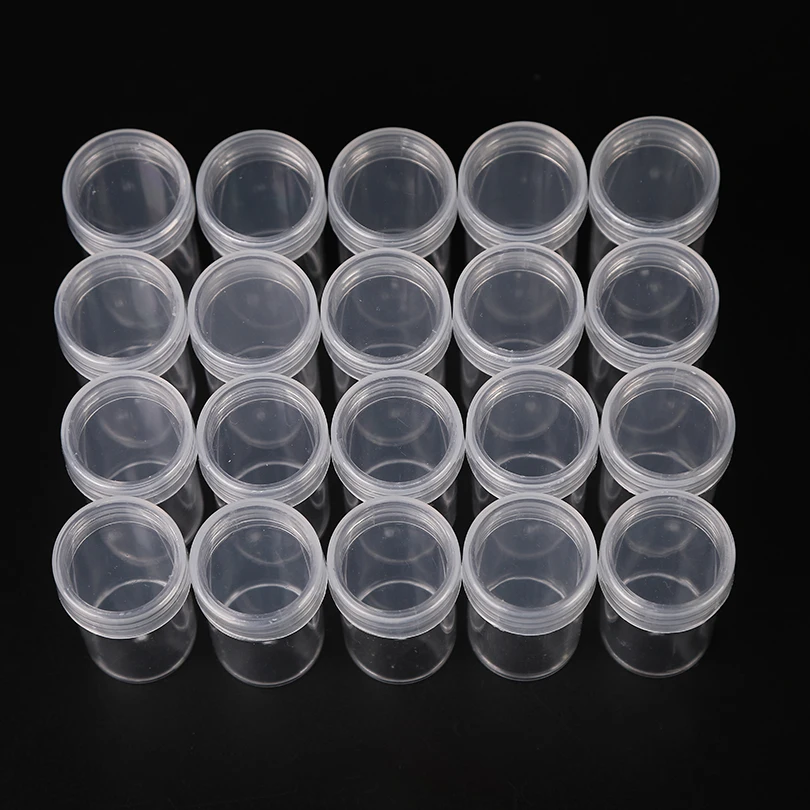 2/10/20/60/90 Bottles Diamond Painting Accessories Storage Jars