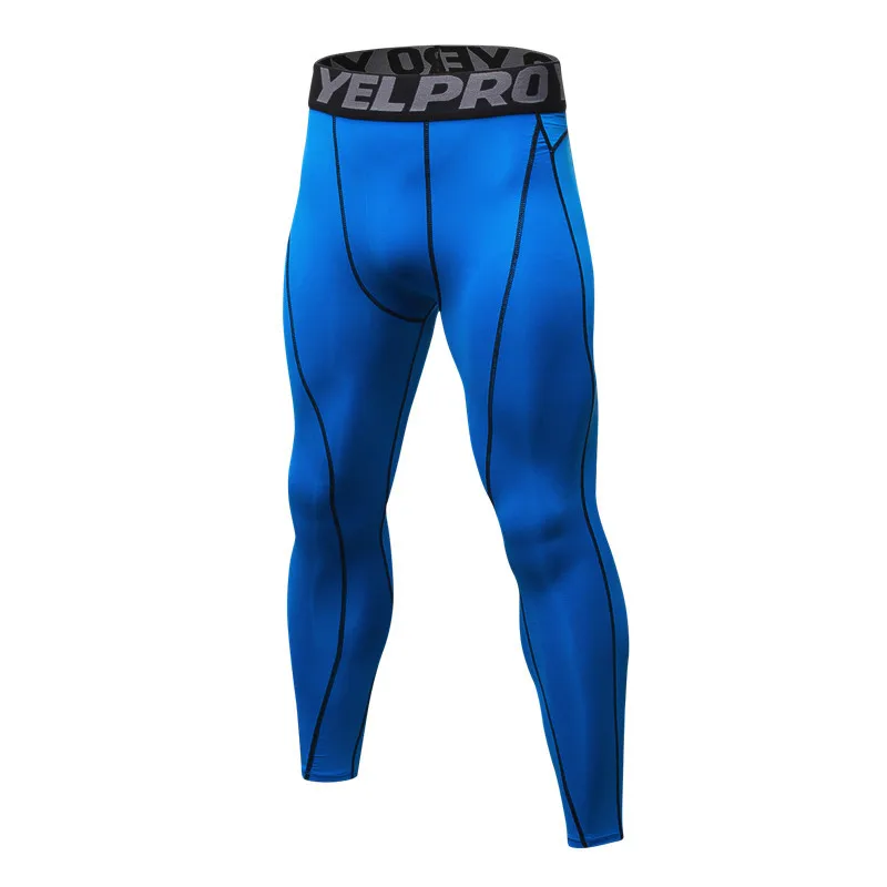 

Men Pro Athletic Pants Fitness Running Training Trousers Wicking Breathable Quick-Dry Elasticity Leggings