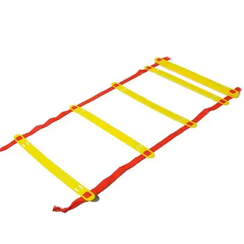 

Sports &Amp; Outdoors Football Training Equipment Foot Agility Outdoor 8 Rungs Fitness Orange Soccer Work