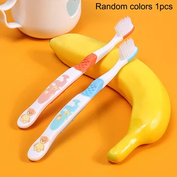 

Soft-bristle Silicone Toothbrush for Child Children's Teeth Training kid Toothbrushes Dental Care Toothbrush random color