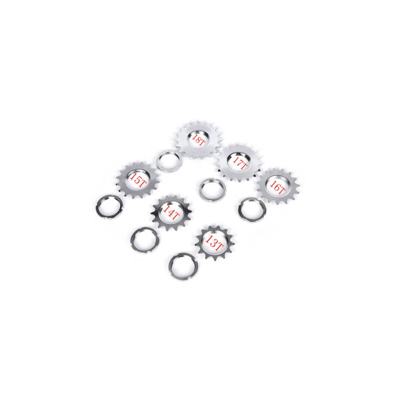 

13/14/15/16/1718T Single Speed Reverse Riding Solid Tooth High Quality Steel Flywheel Fixed Ring Dead Fly Bicycle Accessories